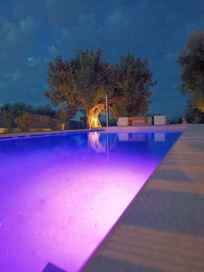 Il Vecchio Carrubo - Villa Con Piscina A Sfioro Macchia di Monte Exteriér fotografie